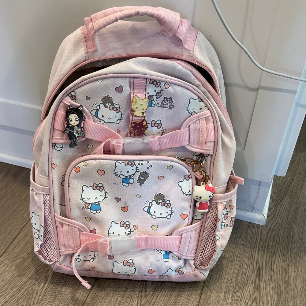 Hello Kitty Pink Kids Backpack pottery barn Mackenzie small